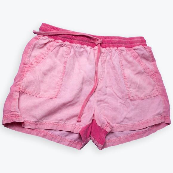 Splendid Pink Drawstring Knit Shorts M - Picture 1 of 5